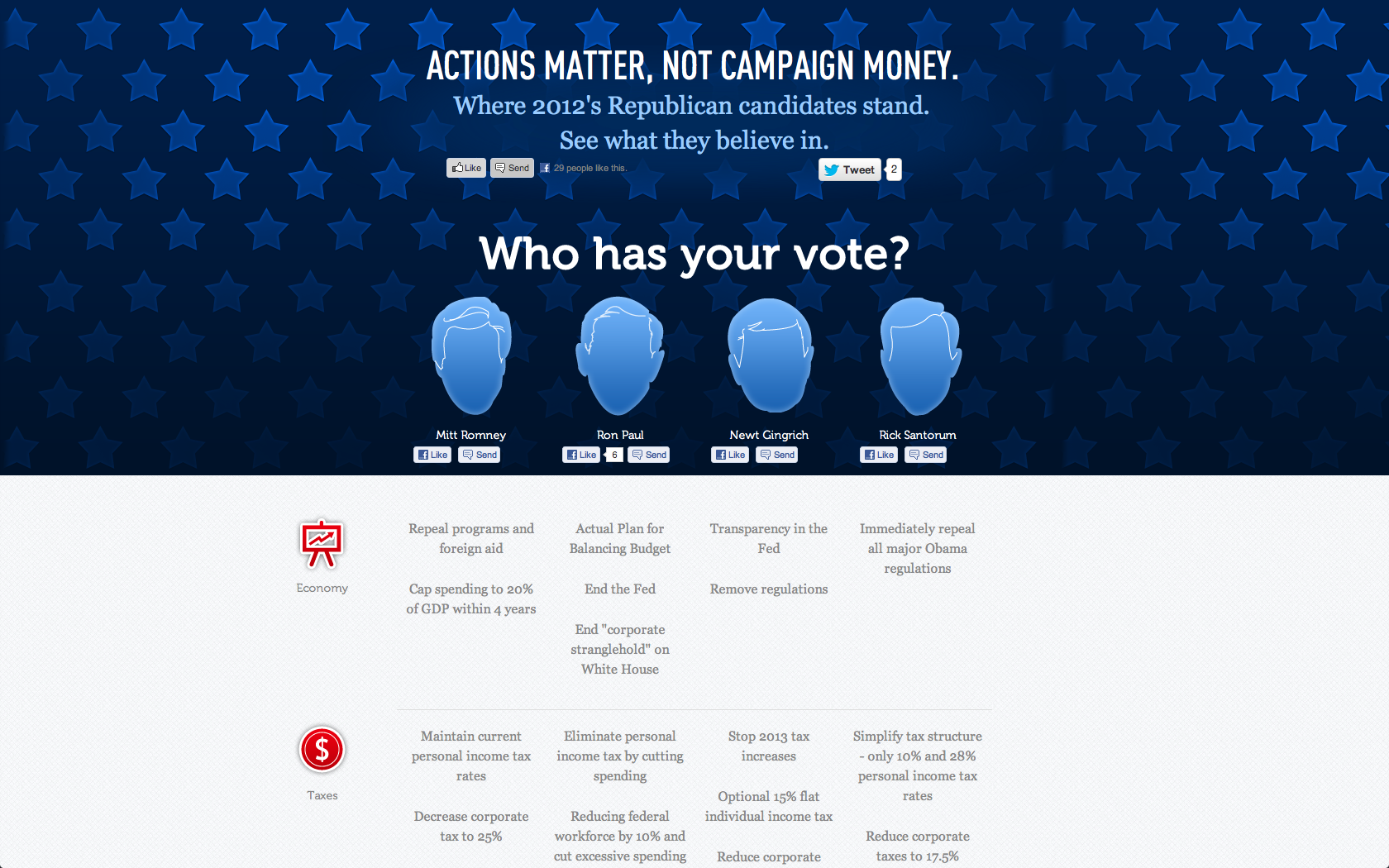 Vote For Your Beliefs main image